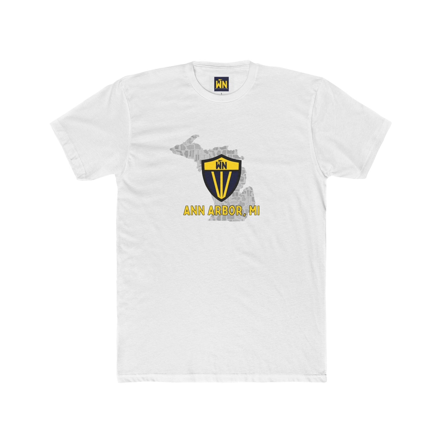 Ann Arbor Michigan Shield T-Shirt