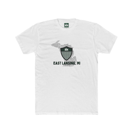 East Lansing, Michigan Shield T-Shirt