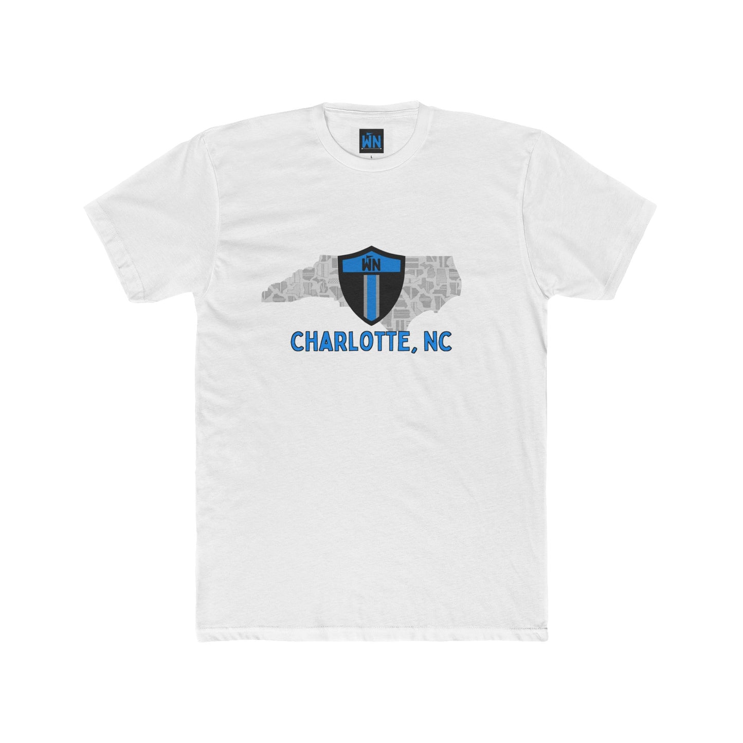 Charlotte, North Carolina Shield T-Shirt