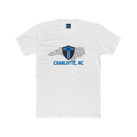 Charlotte, North Carolina Shield T-Shirt