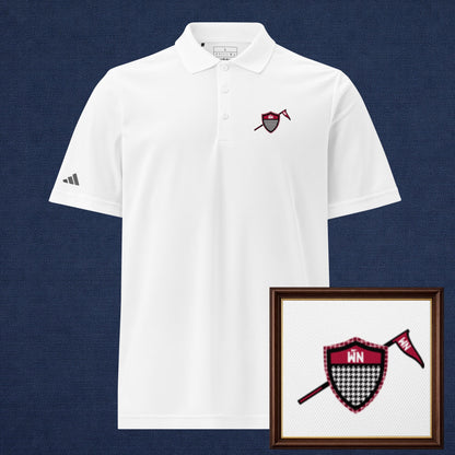 Tuscaloosa, Alabama Golf Polo - White