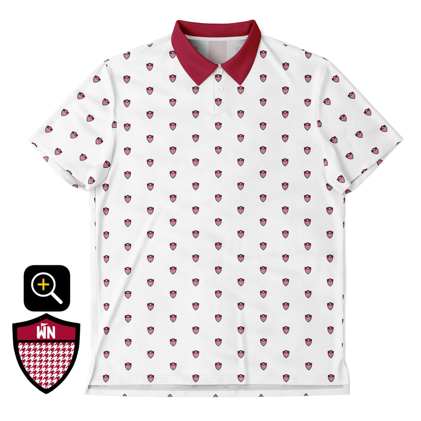 Tuscaloosa, Alabama Shield Golf Polo