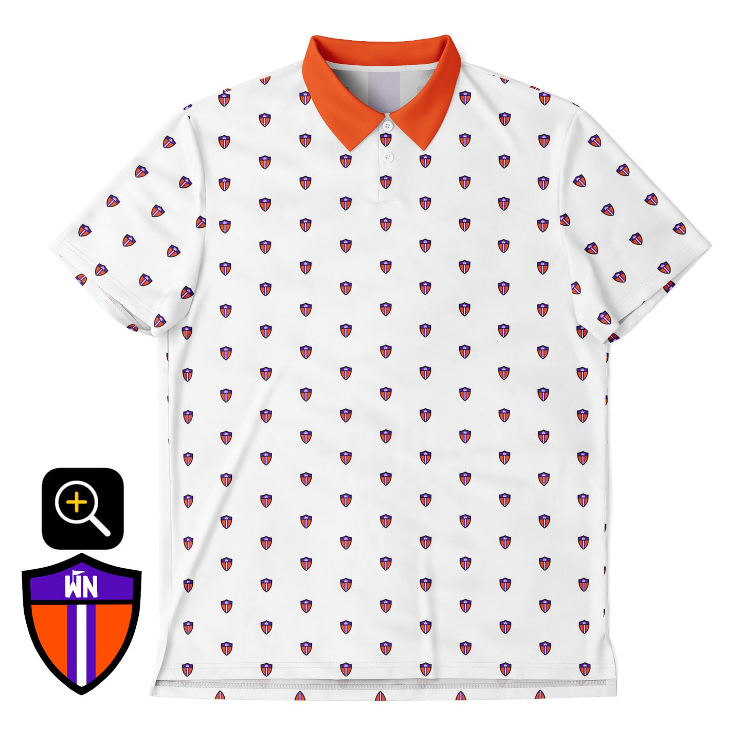 Clemson, SC Shield Golf Polo