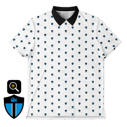 Charlotte, N Carolina Shield Golf Polo