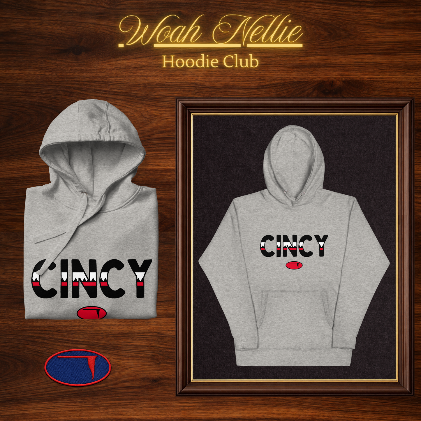 Woah Nellie Hoodie Club - Cincinnati