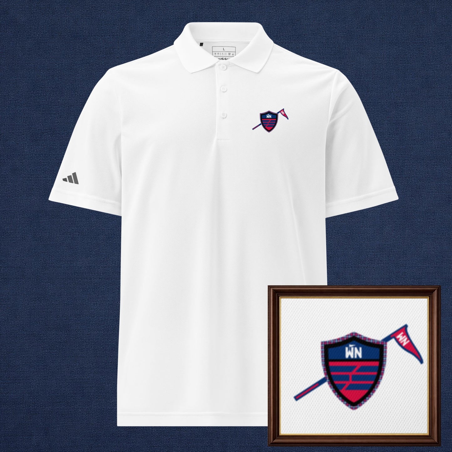 Dayton, OH Golf Polo - White