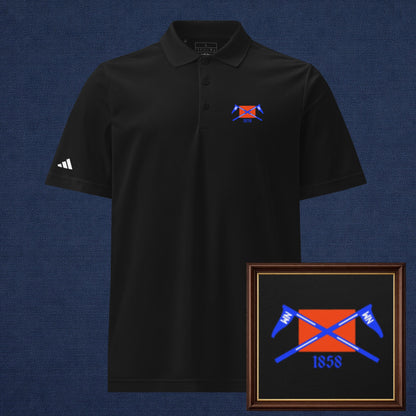 Denver, CO Golf Polo - Black