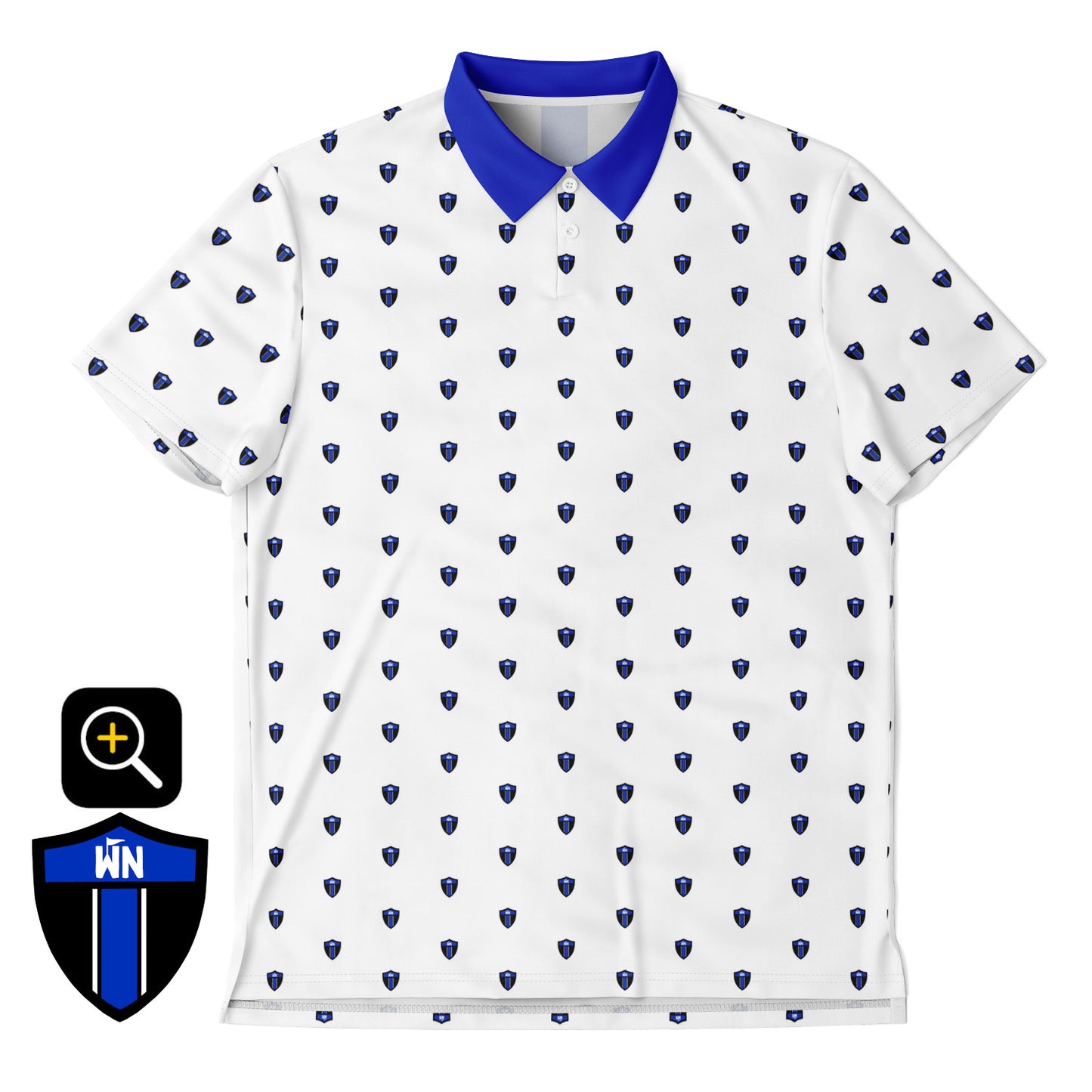 Durham, NC Shield Golf Polo