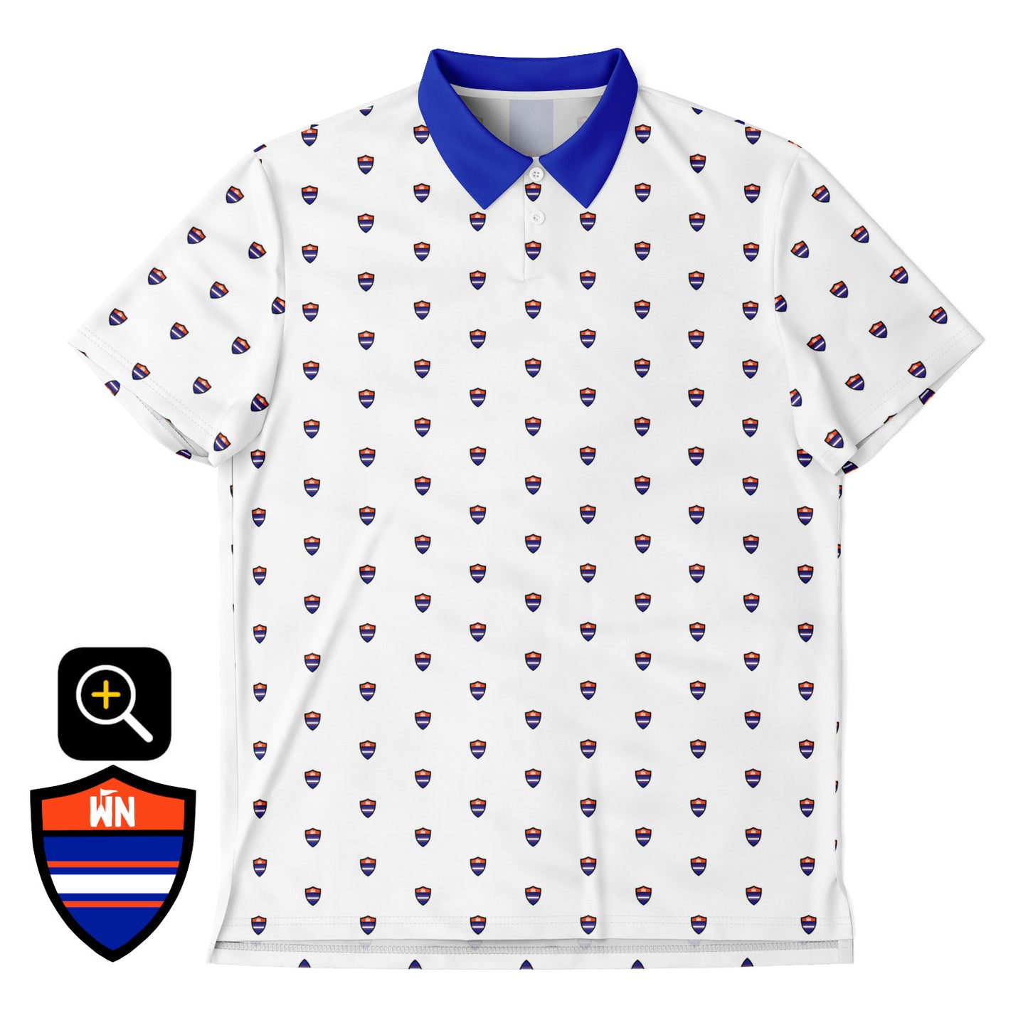 Gainesville, Florida Shield Golf Polo