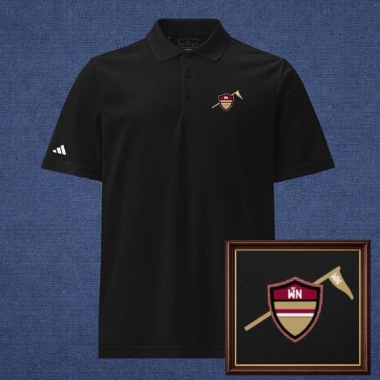 Tallahassee, Florida Golf Polo - Black
