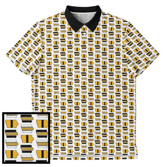 Iowa City, Iowa Print Golf Polo