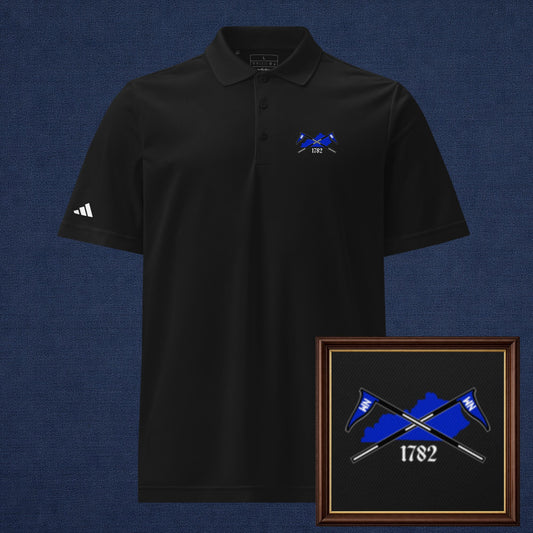 Lexington, Kentucky Golf Polo - Black