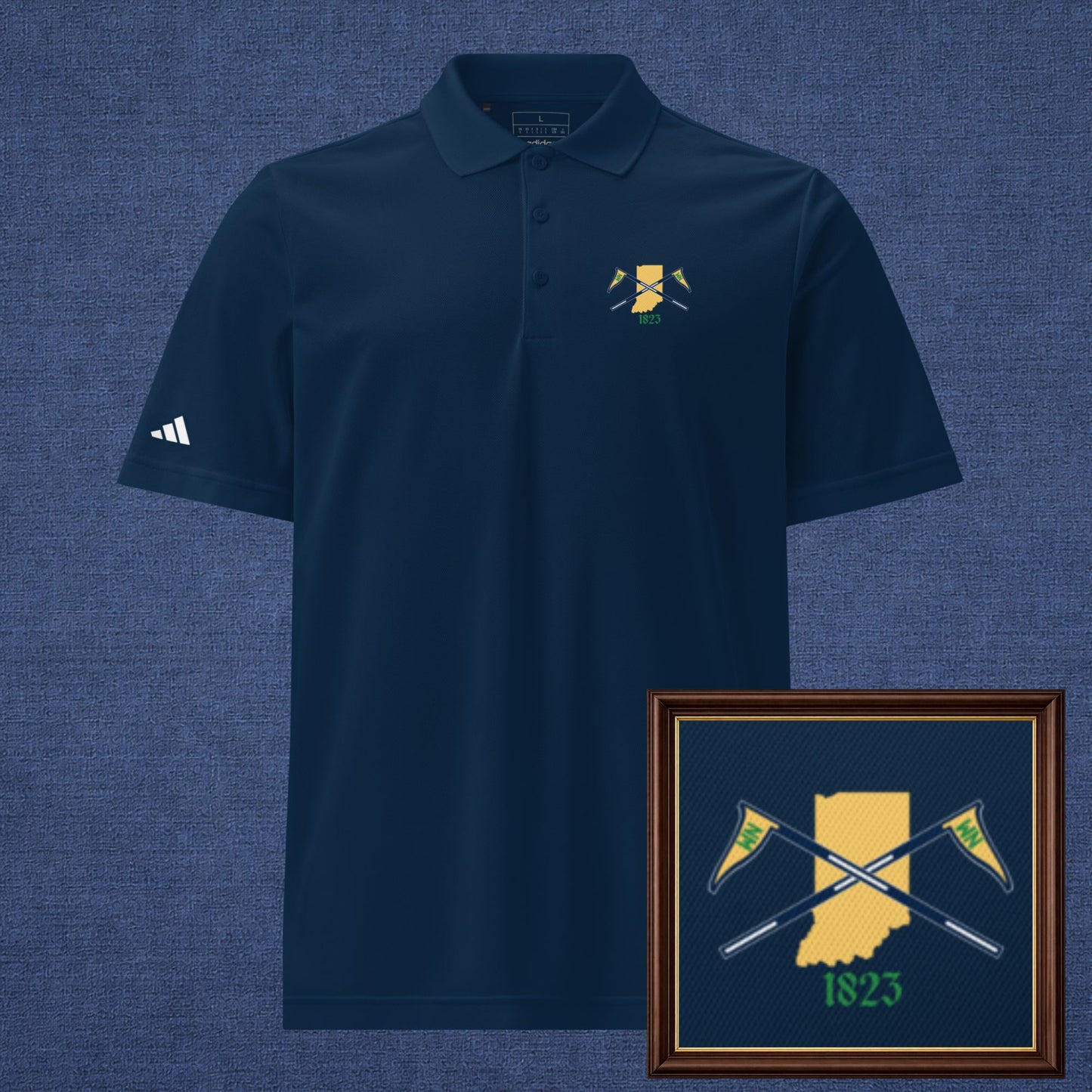 South Bend, IN Golf Polo - Navy