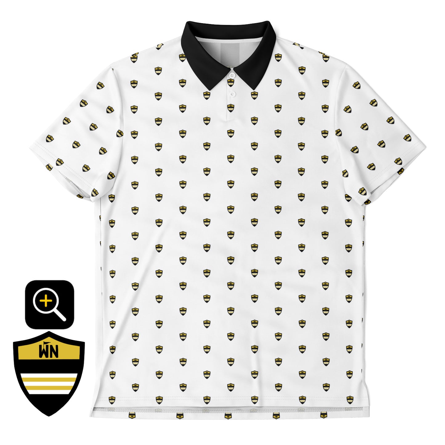 New Orleans, LA Shield Golf Polo