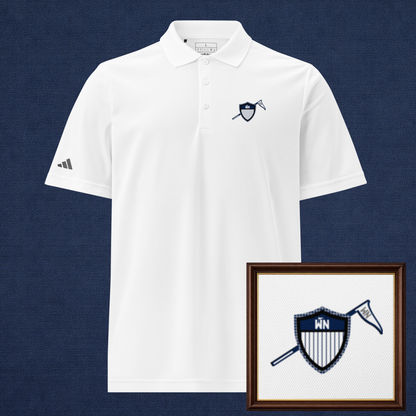 New York Golf Polo - White