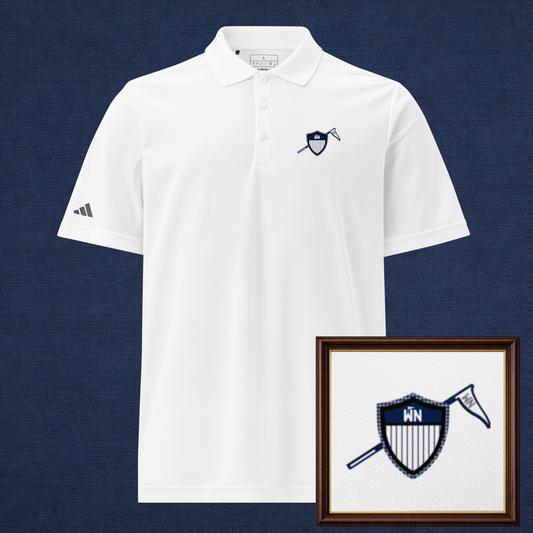 New York Golf Polo - White