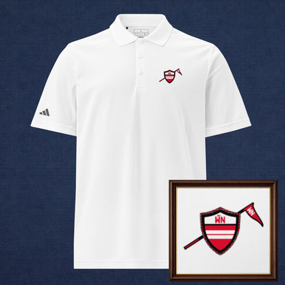 Lincoln, Nebraska Golf Polo - White