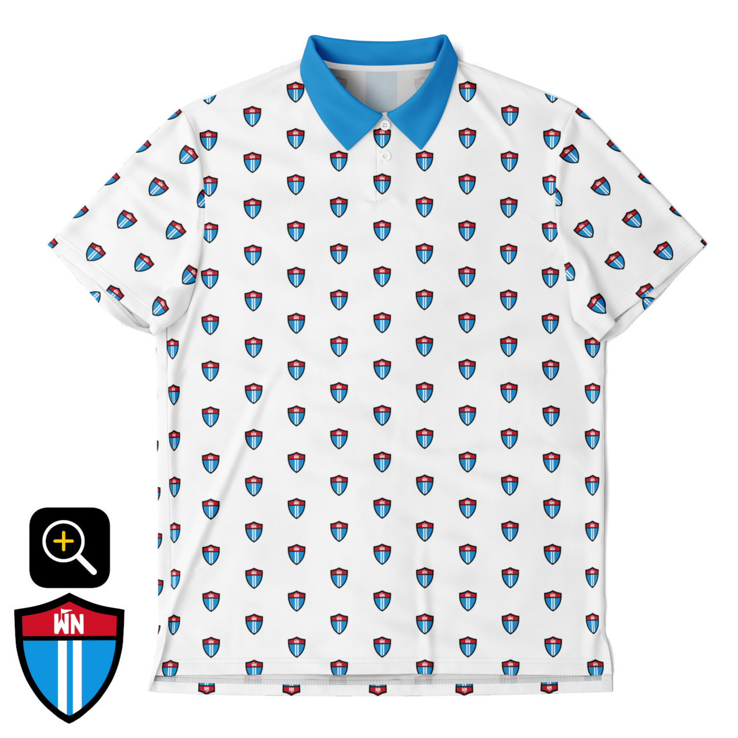 Oxford, Mississippi Shield Golf Polo