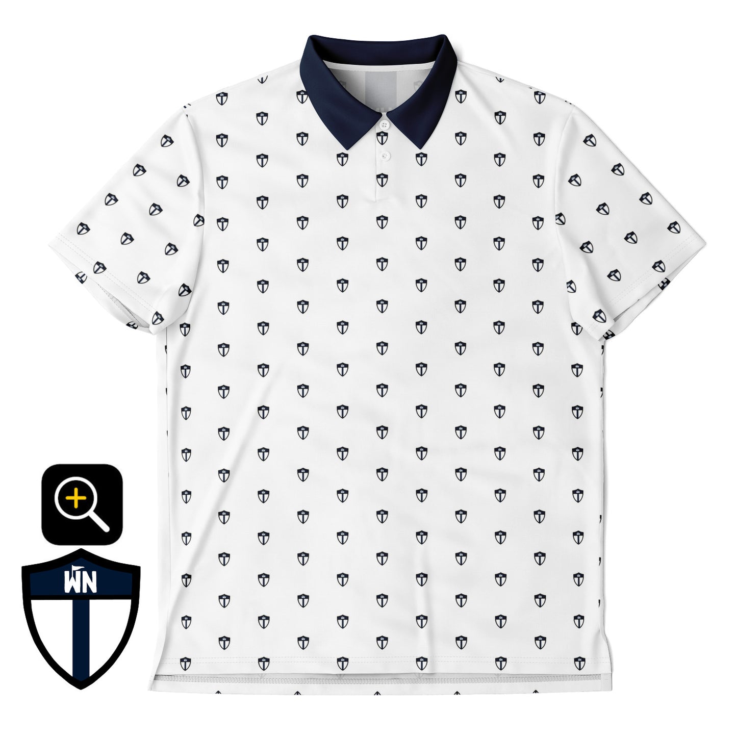 State College, Pennsylvania Shield Golf Polo