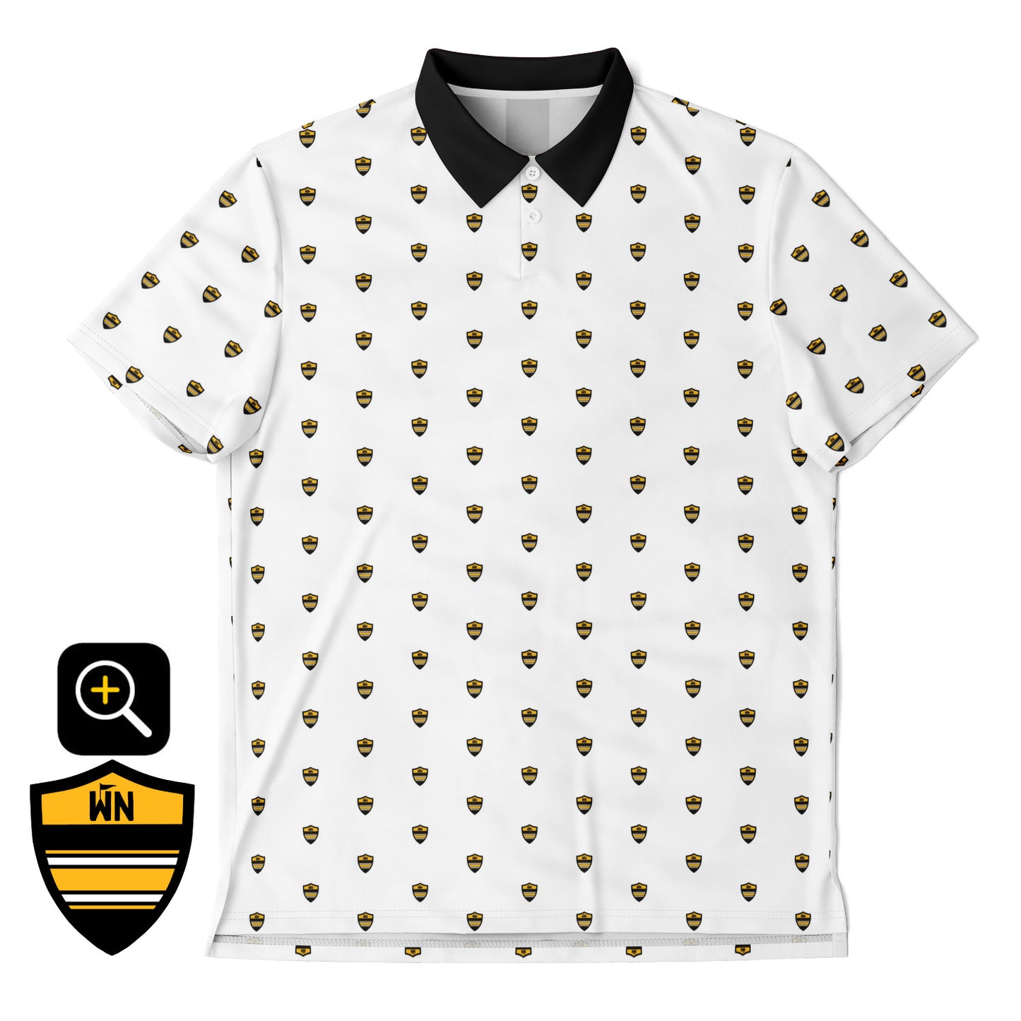 Pittsburgh, PA Shield Golf Polo