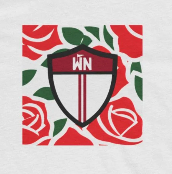 Tuscaloosa, Alabama Rose Shield T-Shirt