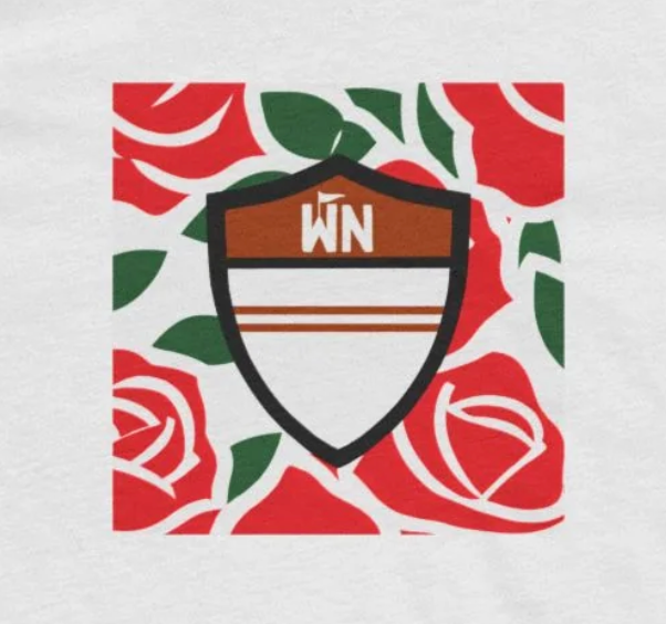 Austin, Texas Rose Shield T-Shirt