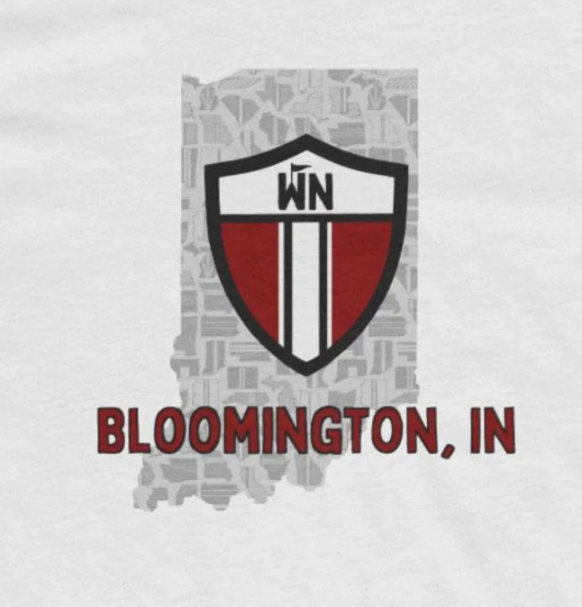 Bloomington, Indiana Shield T-Shirt