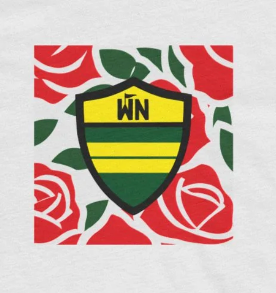 Eugene, Oregon Rose Shield T-Shirt