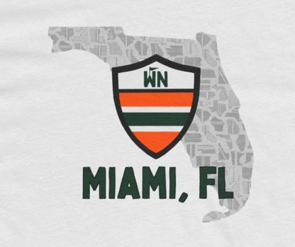 Miami, Florida Shield T-Shirt