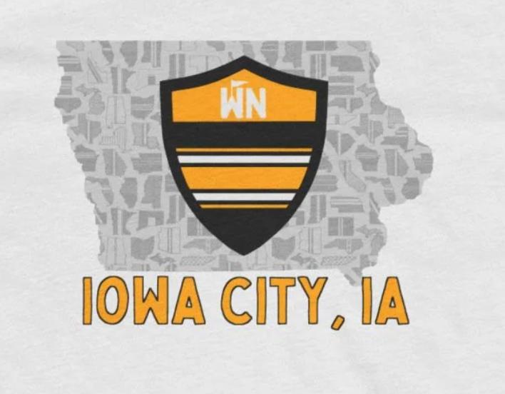 Iowa City, Iowa Shield T-Shirt