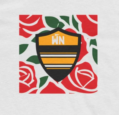 Iowa City, Iowa Rose Shield T-Shirt