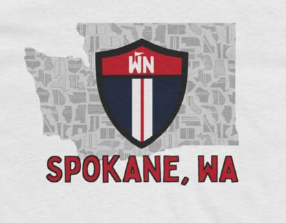 Spokane, Washington Shield T-Shirt