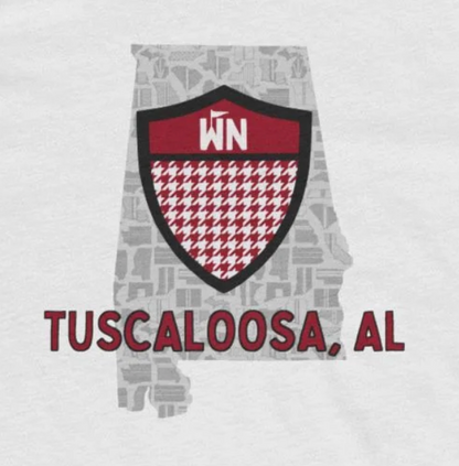 Tuscaloosa, Alabama Shield T-Shirt