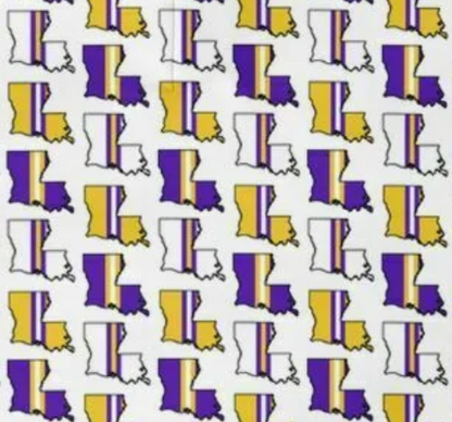 Baton Rouge, Louisiana Print Golf Polo