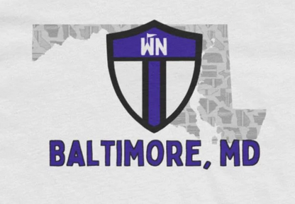 Baltimore, Maryland Shield T-Shirt