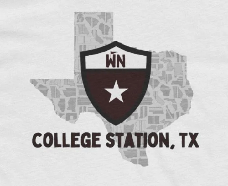 College Station, Texas Shield T-Shirt