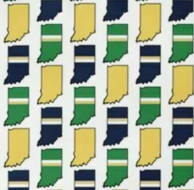 South Bend, IN Print Golf Polo