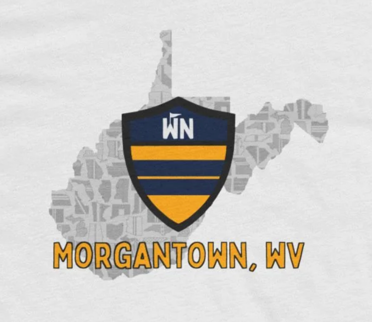 Morgantown, West Virginia Shield T-Shirt