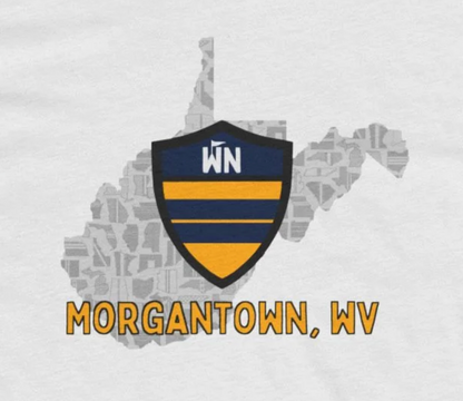 Morgantown, West Virginia Shield T-Shirt