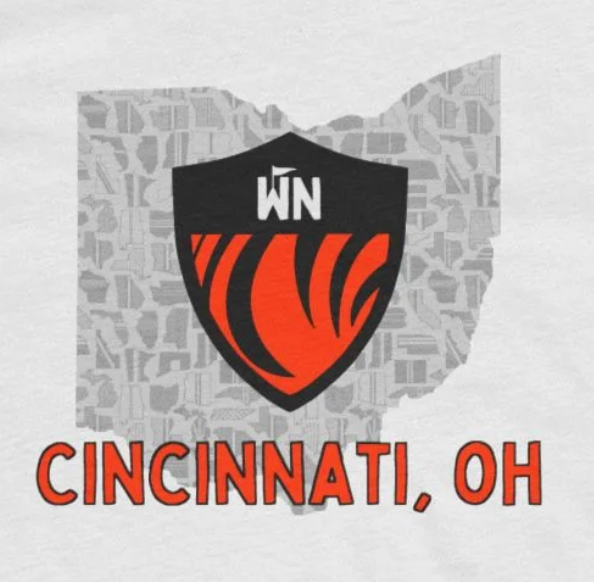 Cincinnati, Ohio Shield T-Shirt II