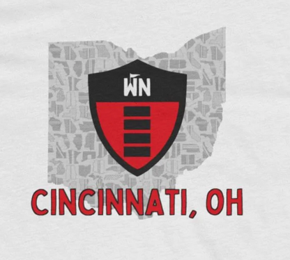 Cincinnati, Ohio Shield T-Shirt