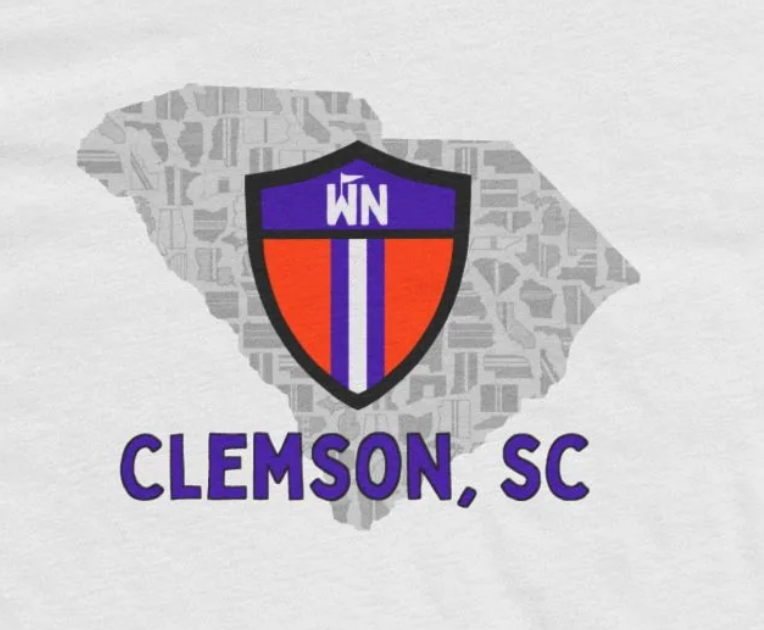 Clemson, SC Shield T-Shirt