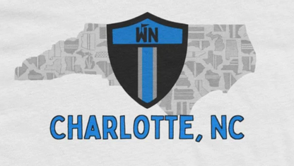 Charlotte, North Carolina Shield T-Shirt