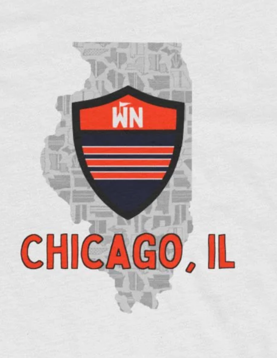 Chicago, Illinois Shield T-Shirt