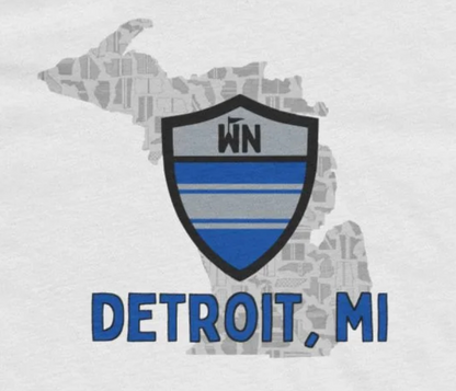 Detroit, Michigan Shield T-Shirt