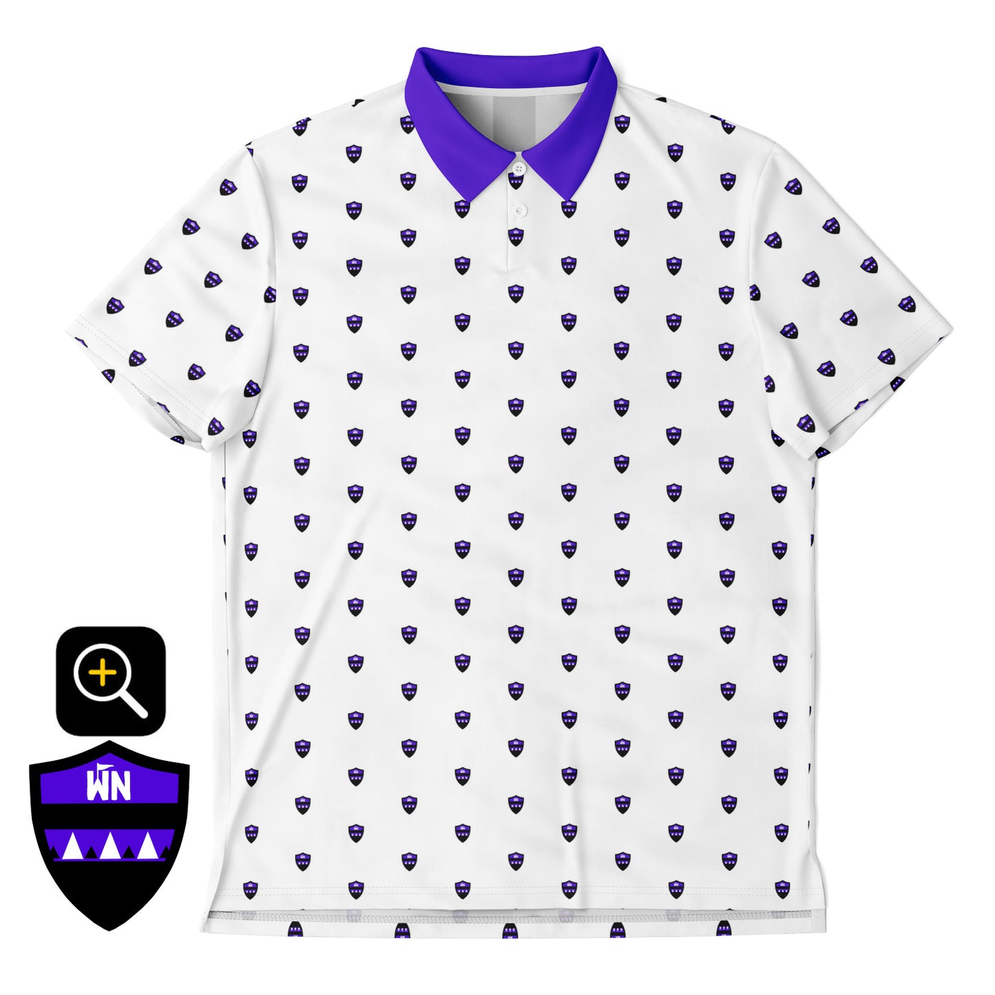 Fort Worth, Texas Shield Golf Polo