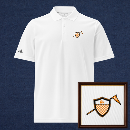 Knoxville, Tennessee Golf Polo - White