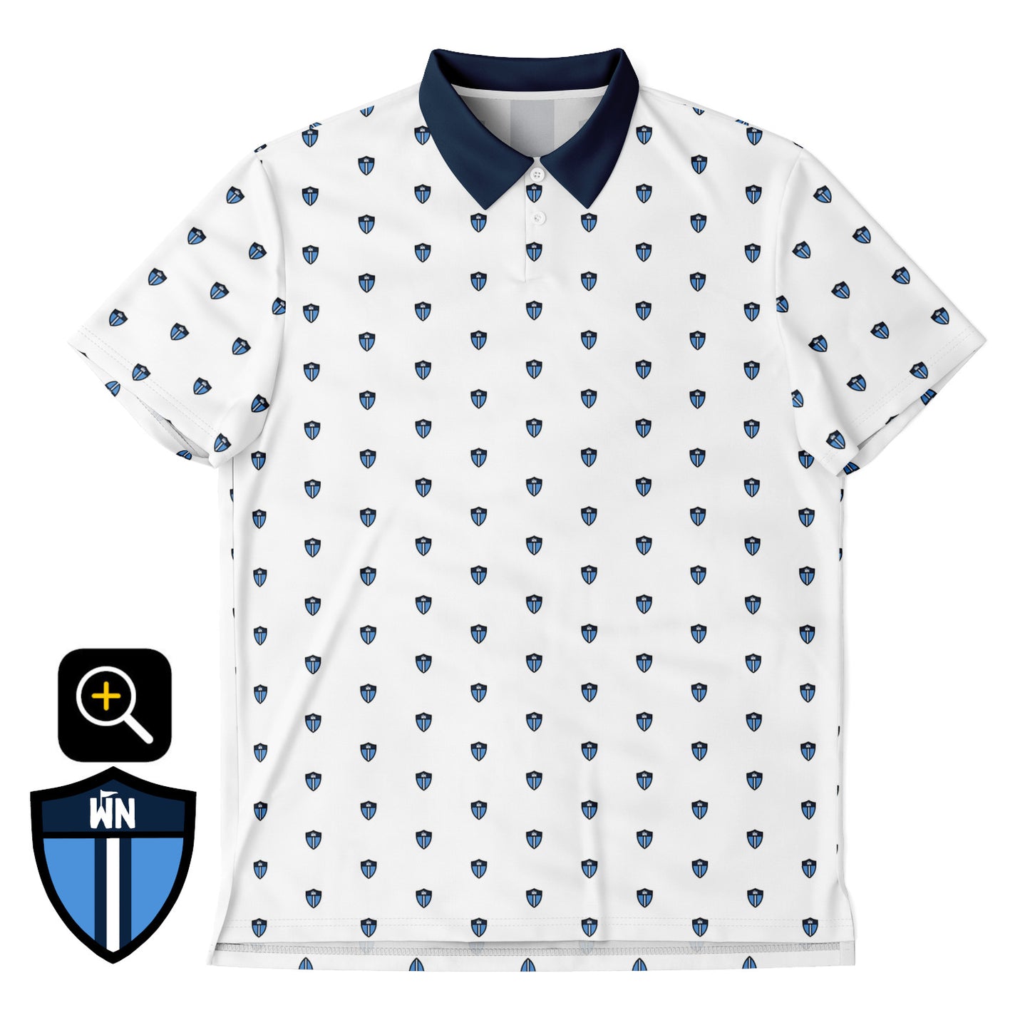 Nashville, Tennessee Shield Golf Polo