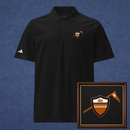 Austin, Texas Golf Polo - Black
