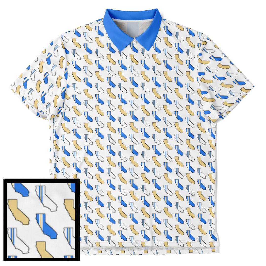 Los Angeles, California Print Golf Polo II